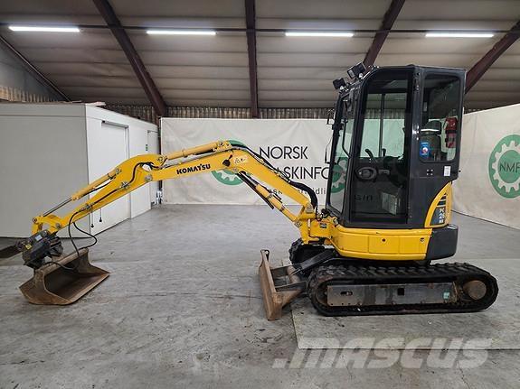 Komatsu PC26MR-3 Mini ekskavatörler, 7 tona dek