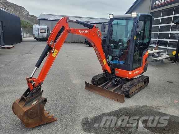 Kubota KX019-4 Mini ekskavatörler, 7 tona dek