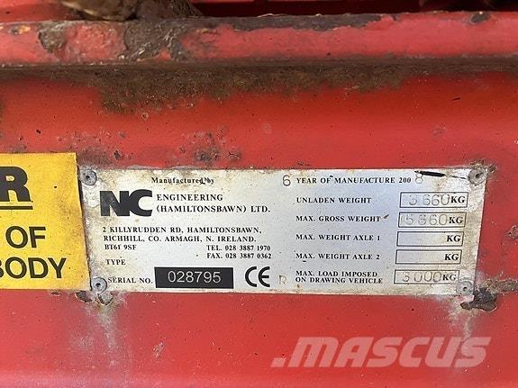 NC DE-1240 Genel amaçli römorklar