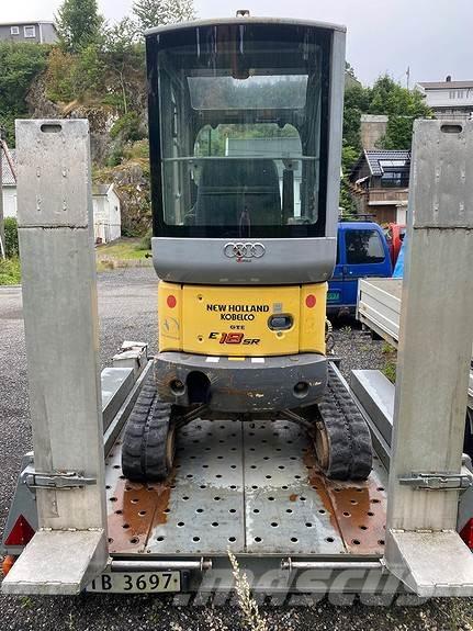 New Holland E18SR Mini ekskavatörler, 7 tona dek