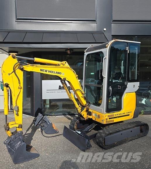 New Holland E18SR Mini ekskavatörler, 7 tona dek