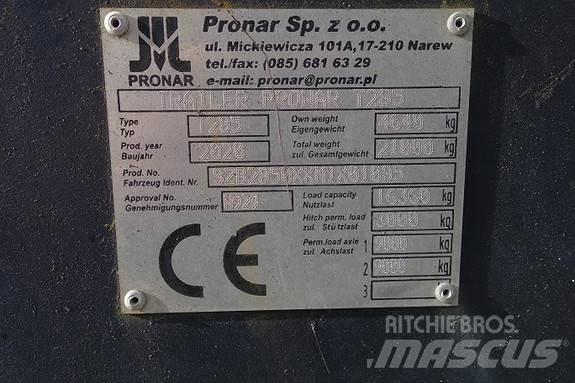 Pronar T285 Genel amaçli römorklar