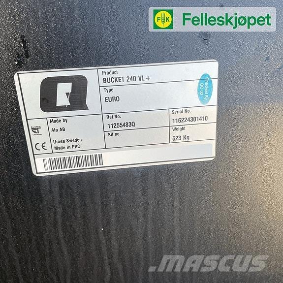 Quicke 240VL+ Diger kar ve yol makinalari