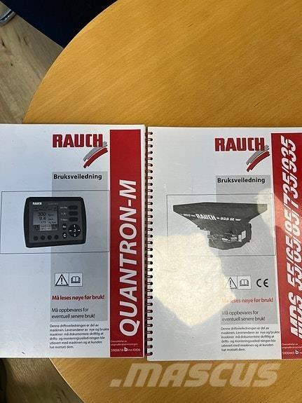 Rauch MDS 935 Gübre dagitma tankerleri
