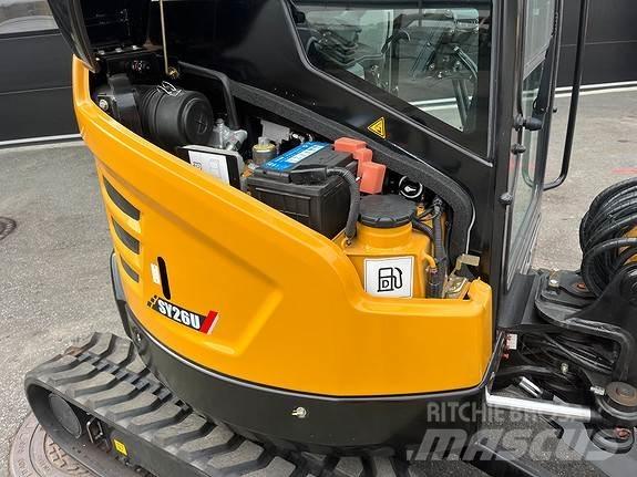 Sany SY26 Mini ekskavatörler, 7 tona dek