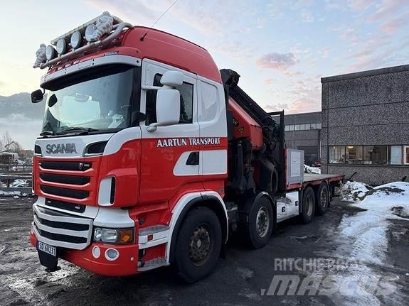 Scania R560 Araç üzeri vinçler