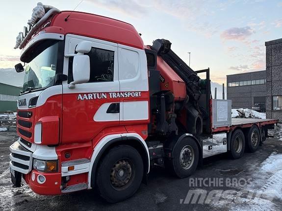 Scania R560 Araç üzeri vinçler