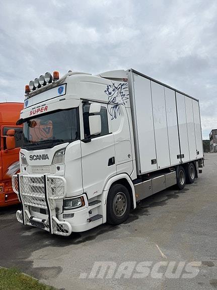 Scania S650B6X2NB Kapali kasa kamyonlar