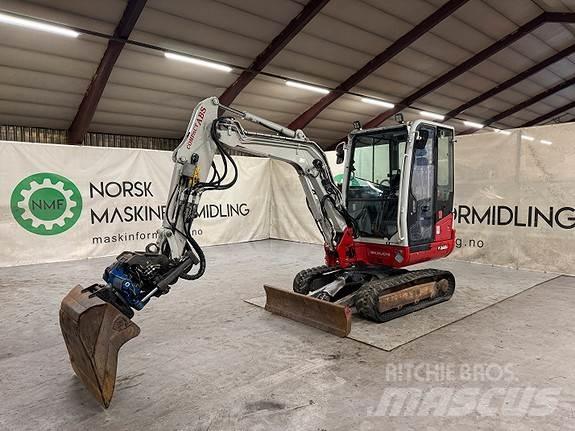 Takeuchi TB230 Mini ekskavatörler, 7 tona dek