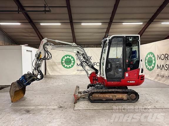 Takeuchi TB230 Mini ekskavatörler, 7 tona dek