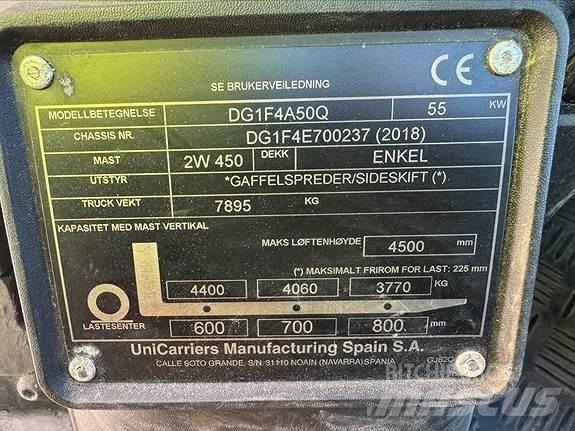 TCM FD50 Dizel forkliftler