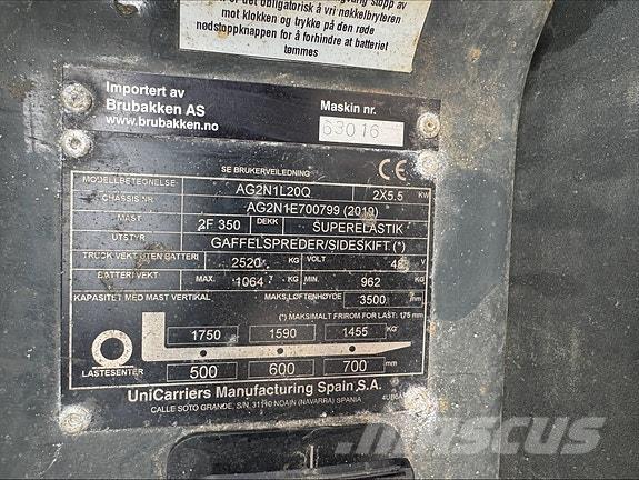 TCM FTB20 63016 Dizel forkliftler