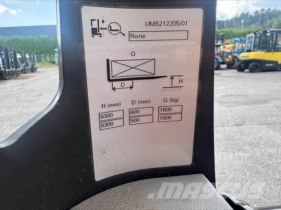 TCM UMS 160 60500 Dizel forkliftler
