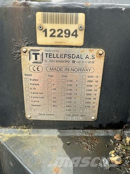 Tellefsdal D3600 Diger kar ve yol makinalari