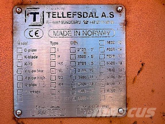 Tellefsdal U-4300 Diger kar ve yol makinalari