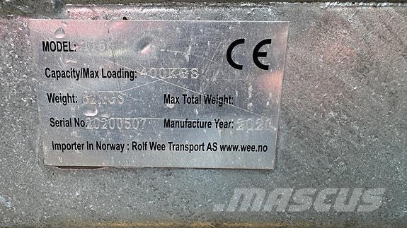  Tippskuffe 120cm Genel amaçli römorklar