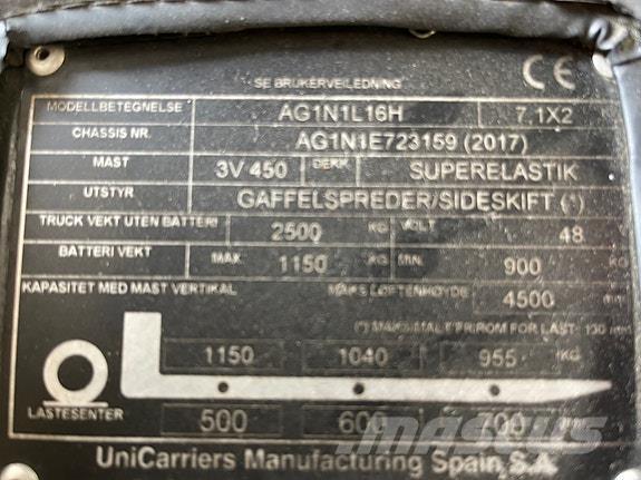 TMC FTB16 52824. Dizel forkliftler