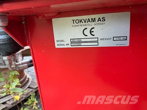 Tokvam 252 snøfres Kar püskürtücüler
