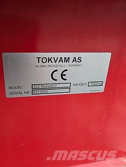 Tokvam 262 monster. Kar püskürtücüler
