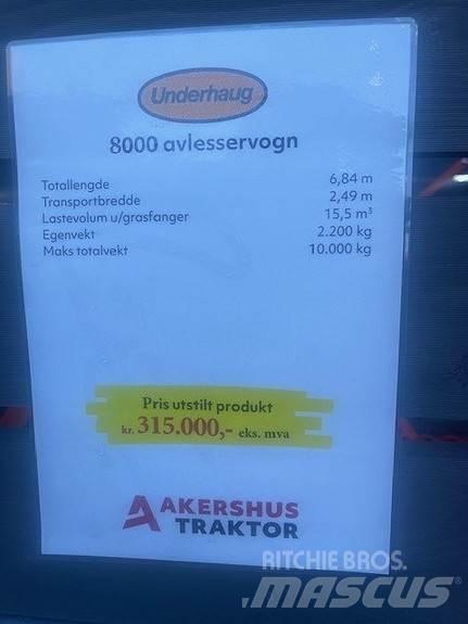 Underhaug 8000 Genel amaçli römorklar