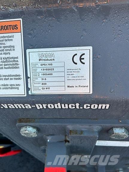 Vama 1,7 meter Diger kar ve yol makinalari