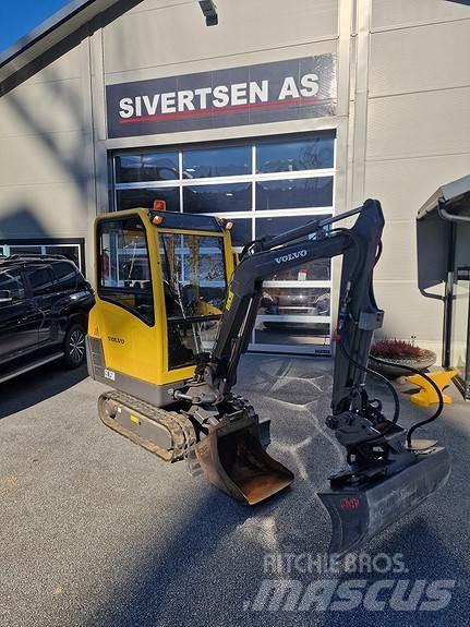 Volvo EC15B Mini ekskavatörler, 7 tona dek