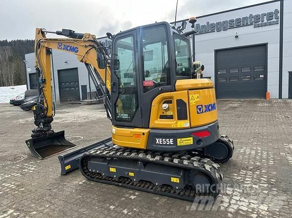 XCMG XE55E Mini ekskavatörler, 7 tona dek
