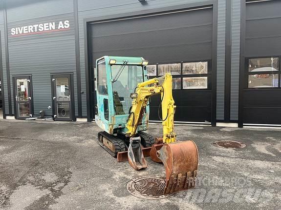 Yanmar B15 Mini ekskavatörler, 7 tona dek