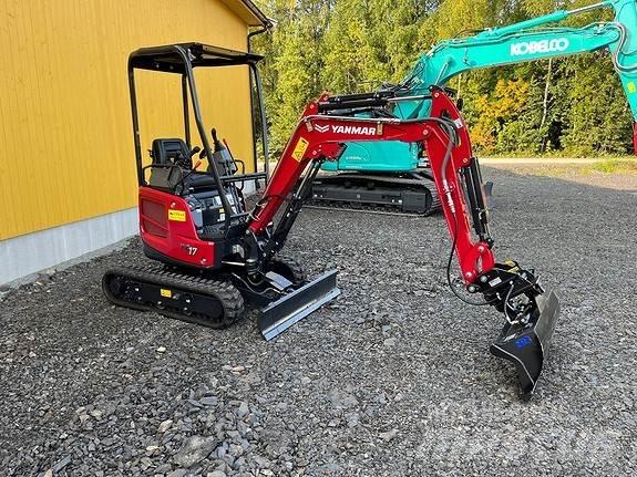 Yanmar VIO17 Mini ekskavatörler, 7 tona dek