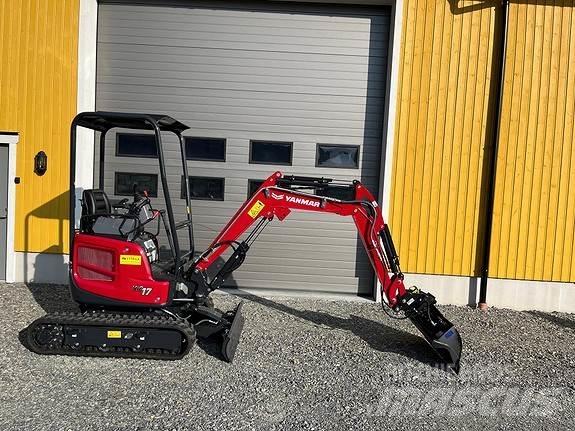 Yanmar VIO17 Mini ekskavatörler, 7 tona dek