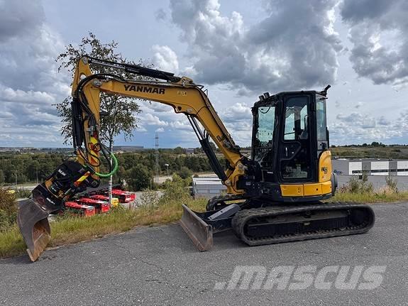 Yanmar Vio57-6A Mini ekskavatörler, 7 tona dek