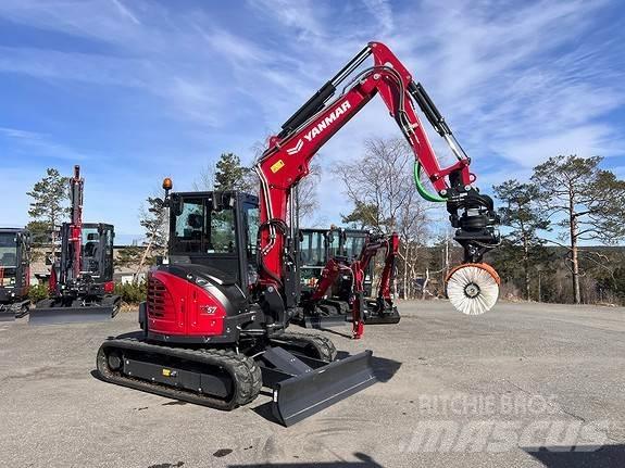 Yanmar Vio57.6b Mini ekskavatörler, 7 tona dek