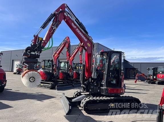 Yanmar Vio57.6b Mini ekskavatörler, 7 tona dek