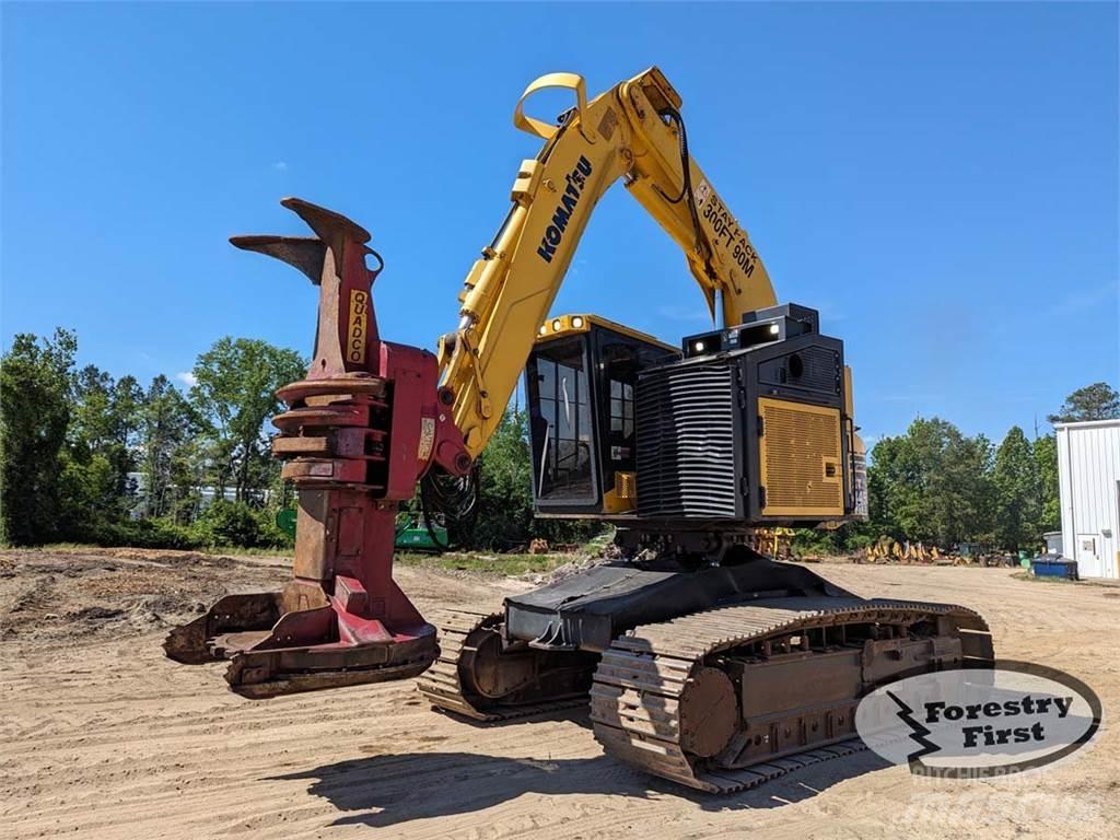 Komatsu XT445L-3 Ağaç kesici istifleyiciler