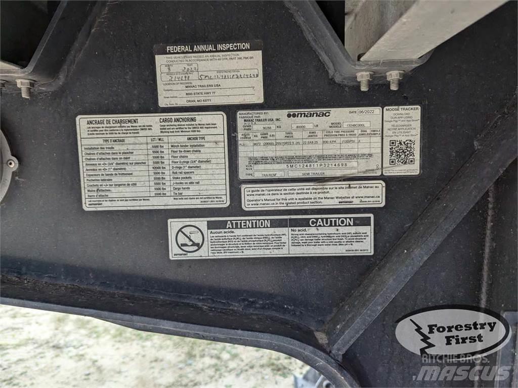 Manac step deck Diger