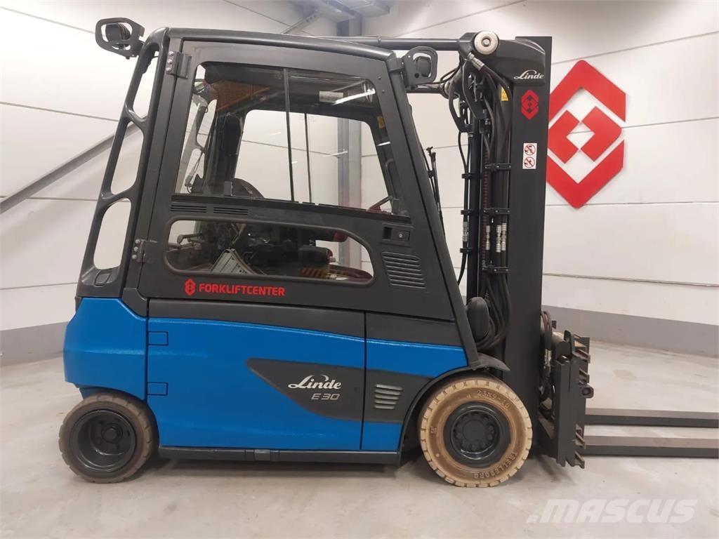 Linde E30L-01 Elektrikli forkliftler