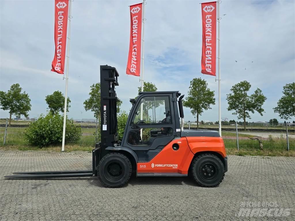 Toyota 8FD70F Dizel forkliftler