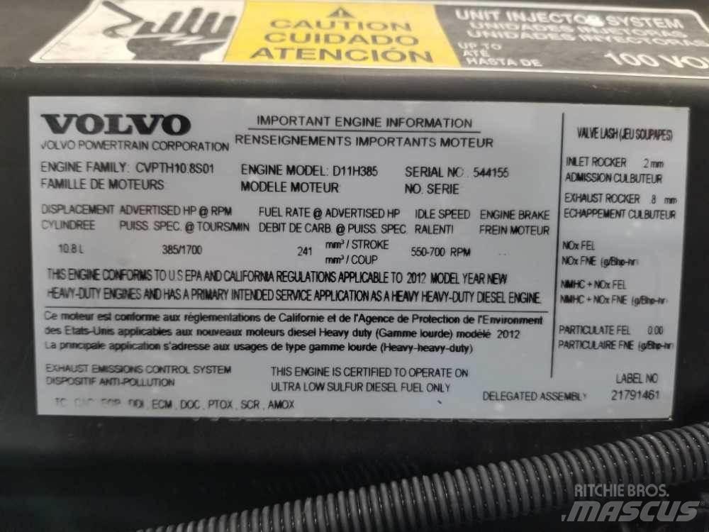 Volvo D11H Motorlar