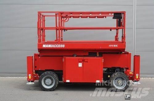 Manitou 100 SC Makasli platformlar