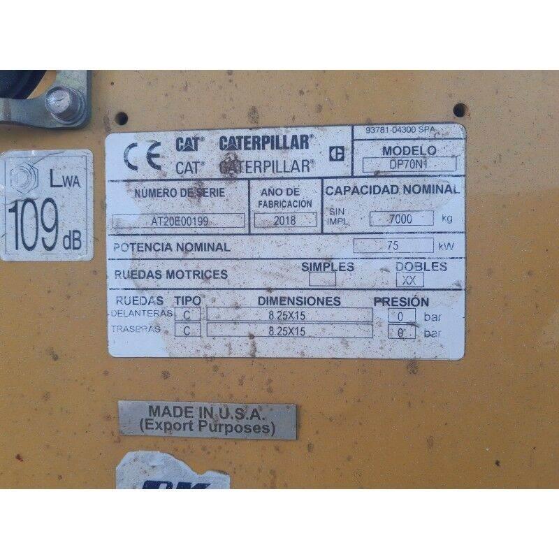CAT DP70N1 Dizel forkliftler
