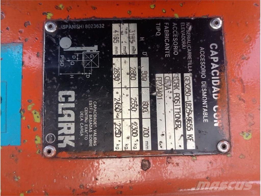 Clark GEX30 Digerleri