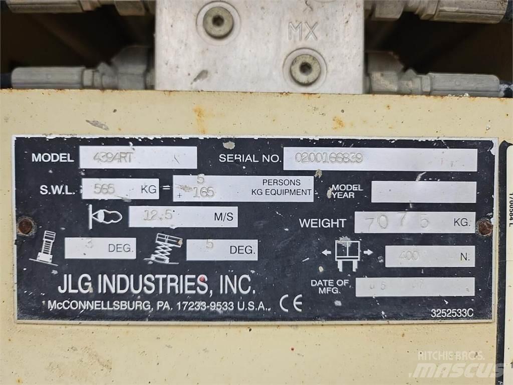 JLG 4394RT Makasli platformlar