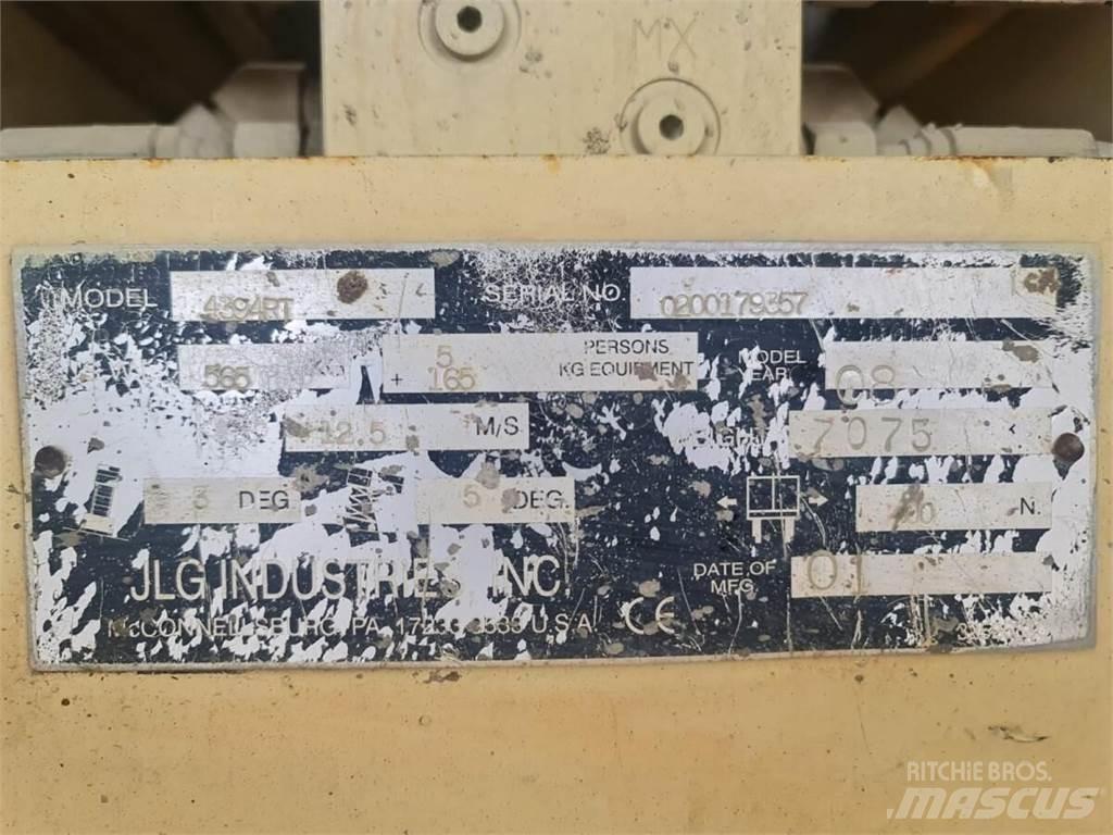 JLG 4394RT Makasli platformlar