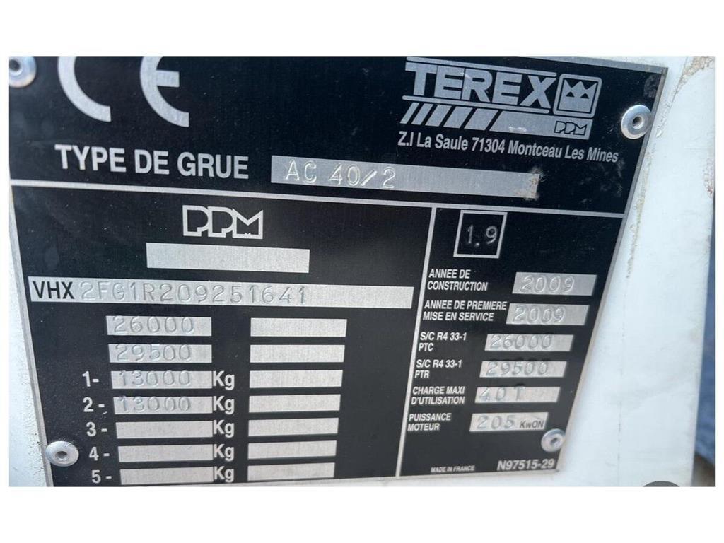 Terex AC40 Yol-Arazi Tipi Vinçler (AT)