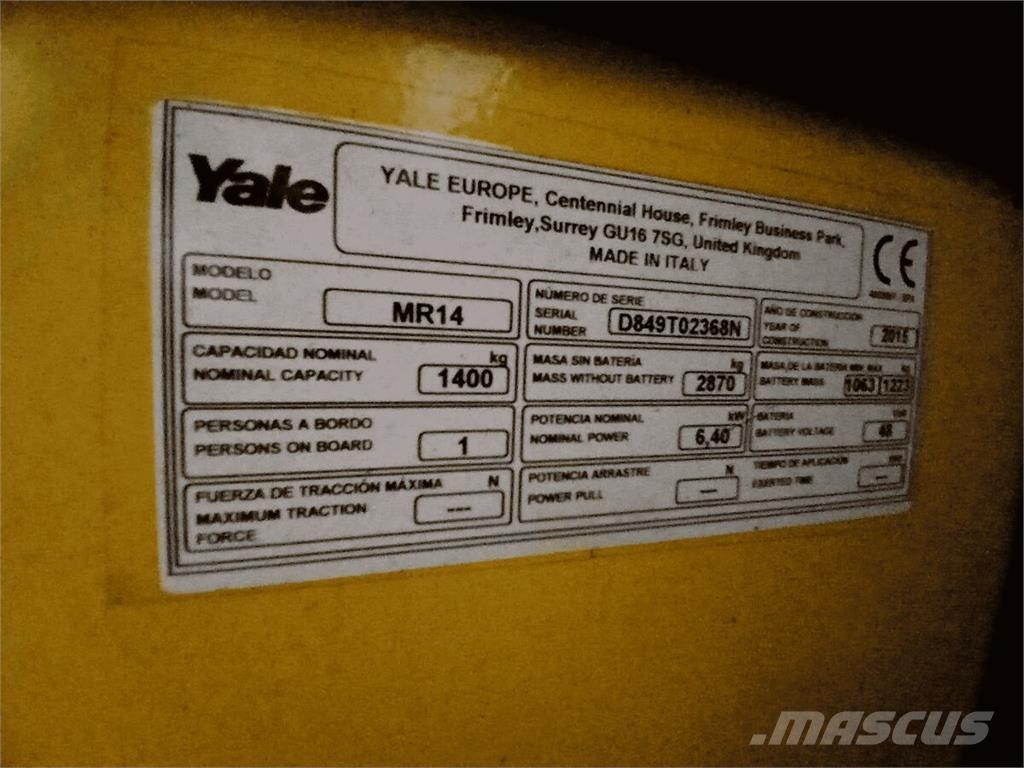 Yale MR14 Digerleri