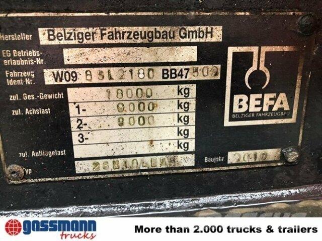 BEFA 2SK18LE-58 Tomruk römorklari