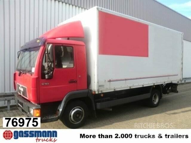 MAN L35 10.163 4x2 Kapali kasa kamyonlar