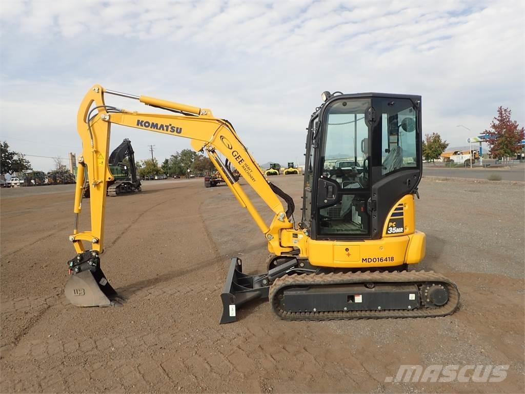 Komatsu PC35MR-5 +1 Paletli ekskavatörler