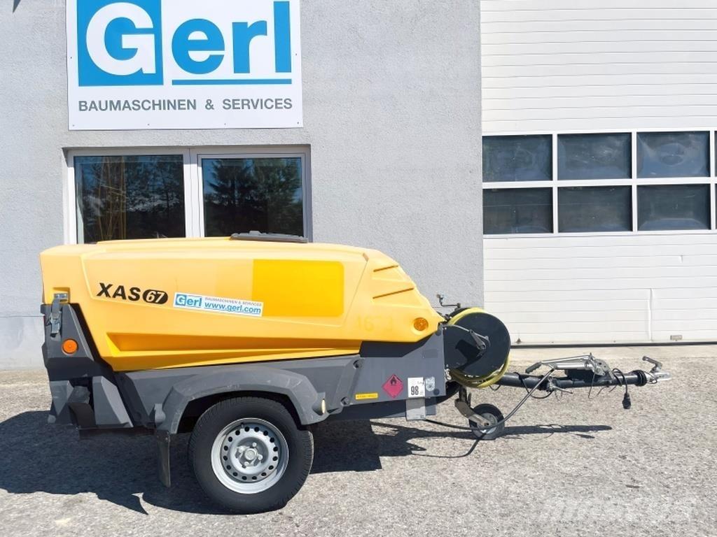 Atlas Copco XAS67 Kompresörler