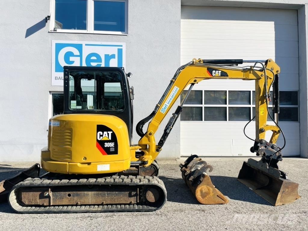CAT 305E CR Mini ekskavatörler, 7 tona dek